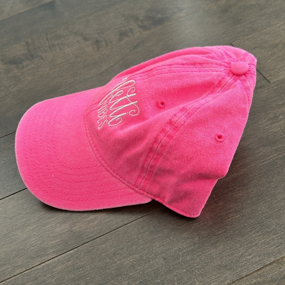 ALL SHE WROTE NOTES Confetti Vibes Ball Cap, Fluorescent Pink Fashion Casual - Picture 2 of 12
